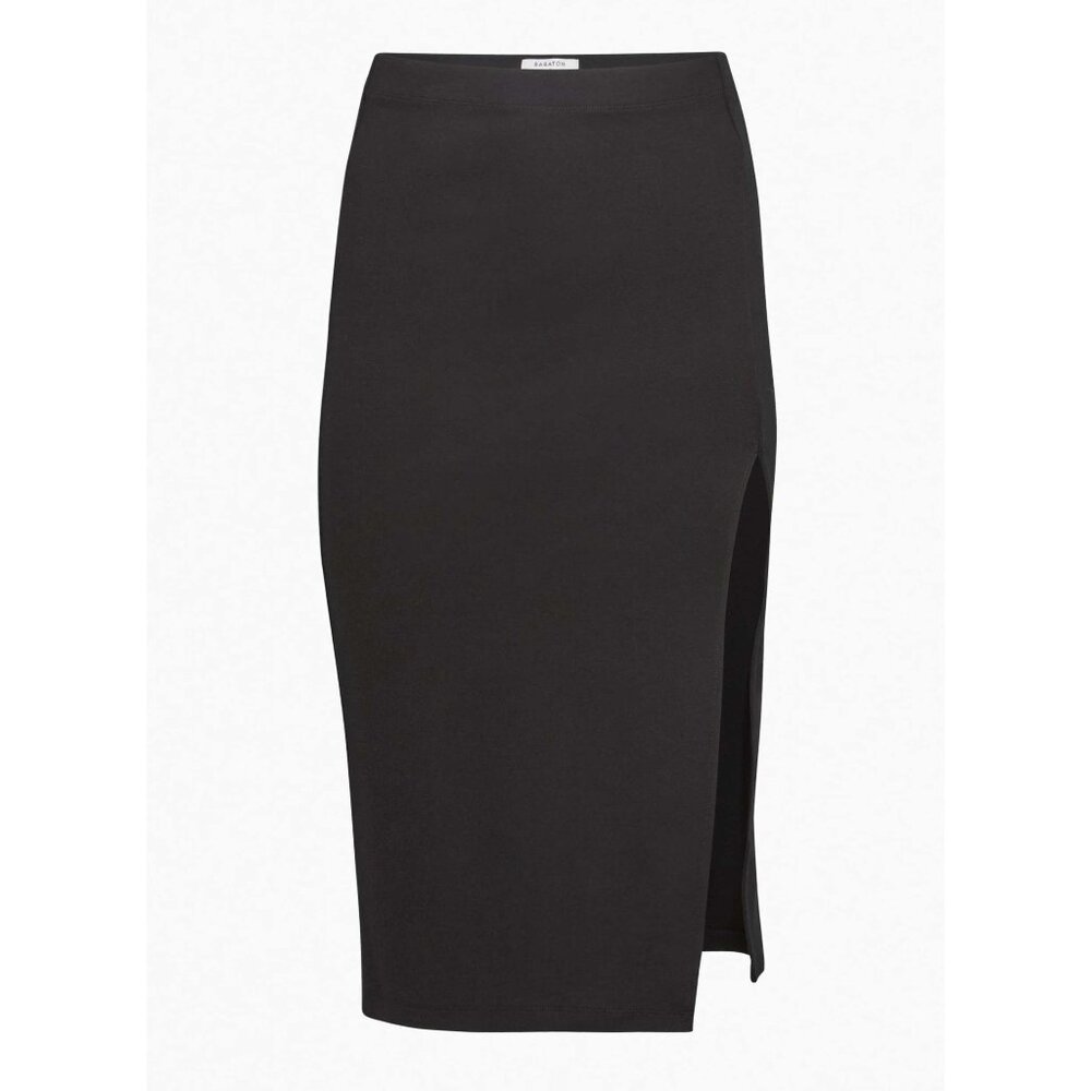 Aritzia Babaton Pencil Slit Skirt black size 0